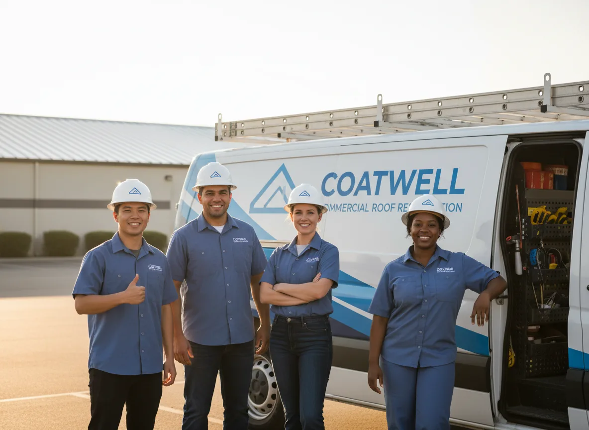 Commercial roof coating company in Williams Bay, WI